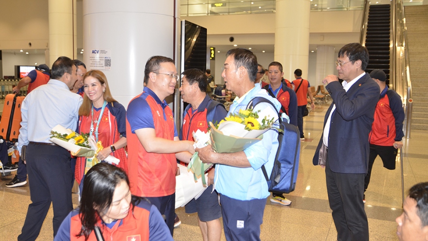Asian Para Games: Vietnam's sport delegation returns home